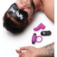 Bang! Couple's Kit With Rc Bullet, Blindfold, Cock Ring & Finger Vibe - Purple - Bossy Pearl