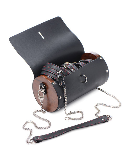 Master Series Kinky Clutch Black Bondage Set W-carrying Case