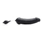 Toms Inflatable Silicone Dildo - Black - Bossy Pearl