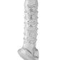 Tom Of Finland Textured Girth Enhancer - Clear - Bossy Pearl
