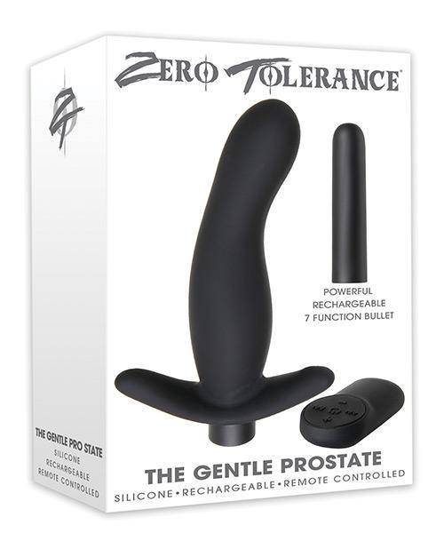 Zero Tolerance The Gentle Prostate - Black - Bossy Pearl