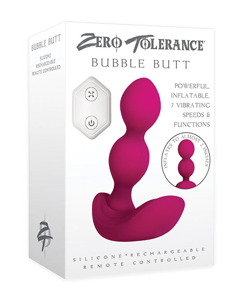 Zero Tolerance Anal Bubble Butt - Burgundy - Bossy Pearl