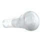 Zero Tolerance Sucking Good Rechargeable Vibrating Pump - White-clear - Bossy Pearl