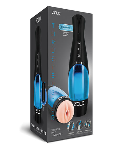 Zolo Thrust Buster - Thrusting Male Stimulator W-erotic Audio - Bossy Pearl