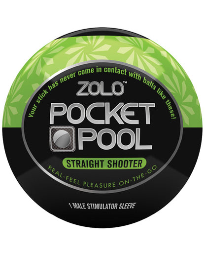 Zolo Pocket Pool Straight Shooter - Bossy Pearl